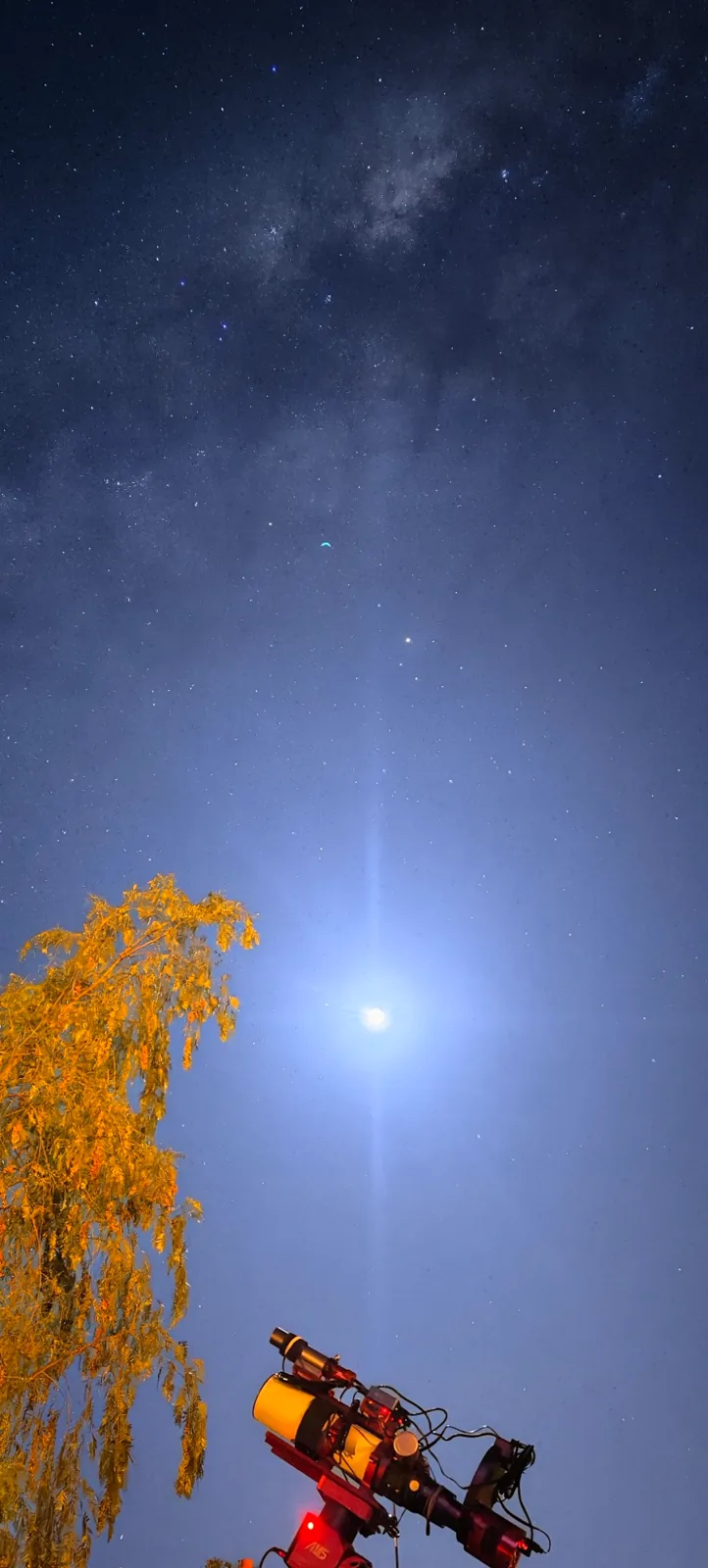 Lua, Via Láctea e astrofotografia