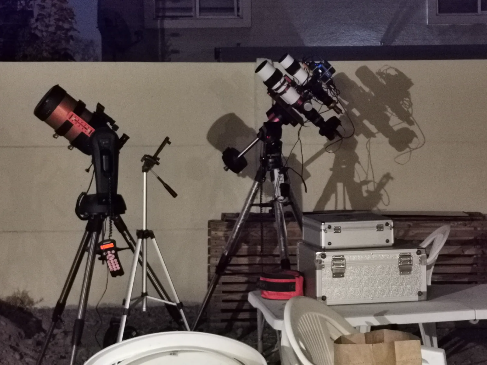 Celestín e os Willys, prontos para uma noite