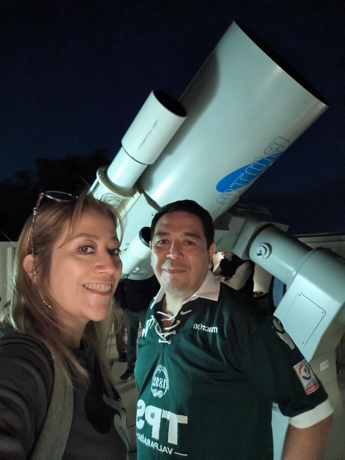Visitando o observatório
